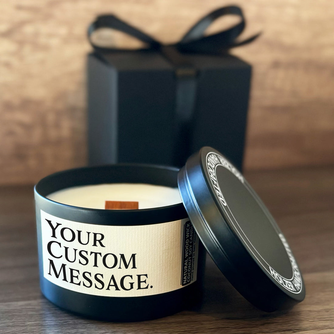 personalize your candle
