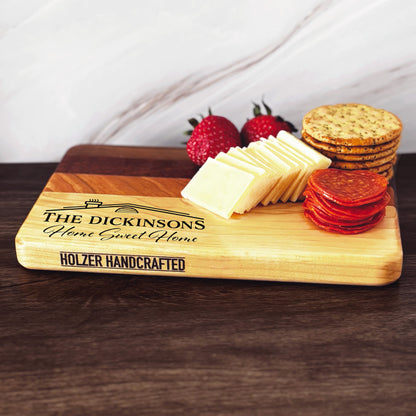 Personalized Housewarming Cutting Board, Engraved New Home Gift, 9x6