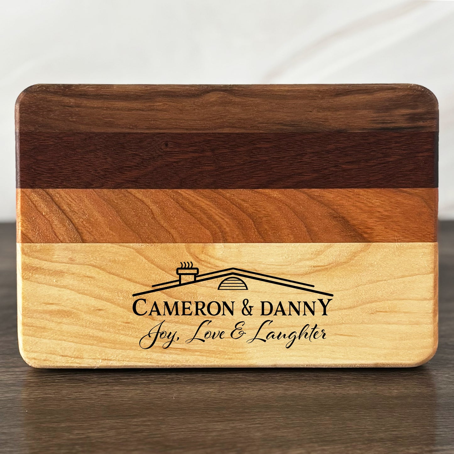 Personalized Housewarming Cutting Board, Engraved New Home Gift, 9x6