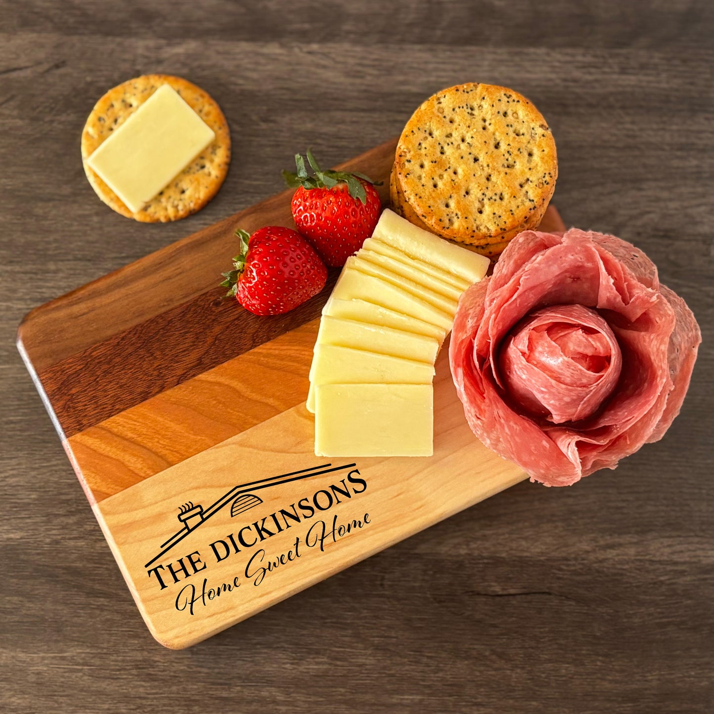 Personalized Housewarming Cutting Board, Engraved New Home Gift, 9x6