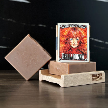 Cinematic Legends Soap Trio - Natural Head to Toe Soap - 4.5oz to 5oz Bars - BELLADONNA + STRANGE & UNUSUAL + WICKED & WISE