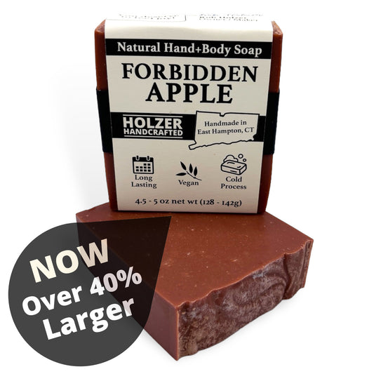 Forbidden Apple - Premium Artisan Soap Bar, Cold Process, Vegan