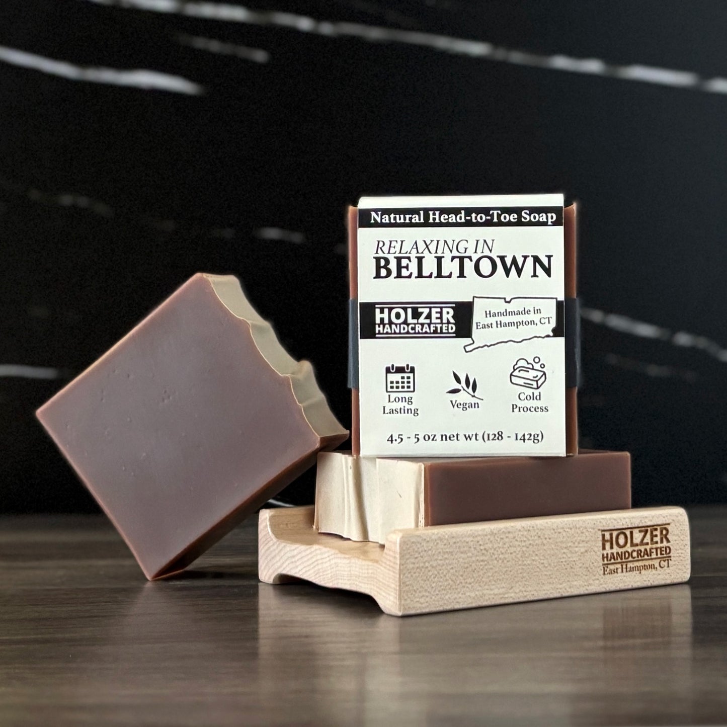 Relaxing in Belltown - Natural Head to Toe Soap Bar - Cocoa Butter + Cashmere