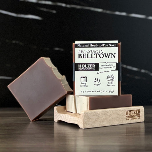 Relaxing in Belltown - Natural Head to Toe Soap Bar - Cocoa Butter + Cashmere