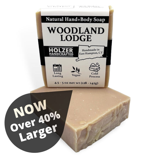 Woodland Lodge - Premium Artisan Soap Bar, Cold Process, Vegan