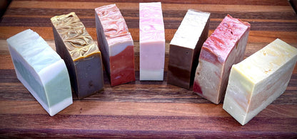 Artisan Handcrafted Soap Party Favor Package, Cold Process, Vegan
