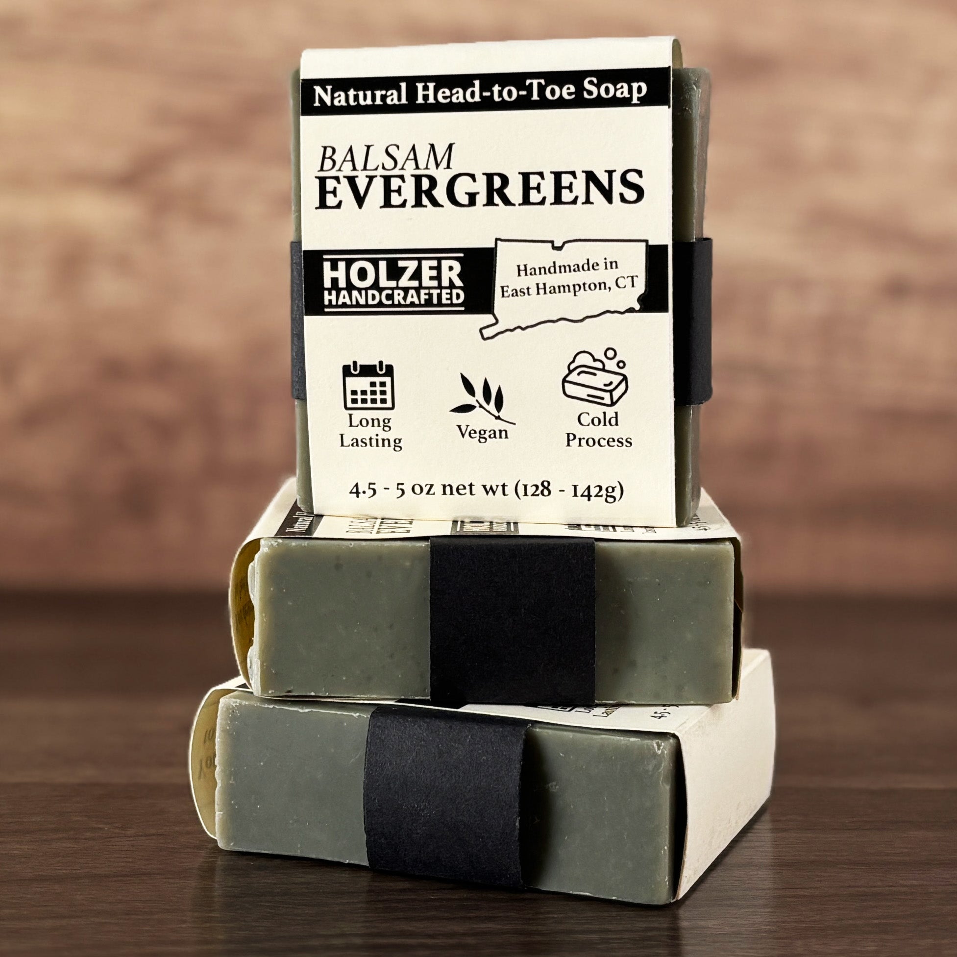 Natural Soap Bar Box Set - 3 Large 4.5oz Bars - Choose from 18