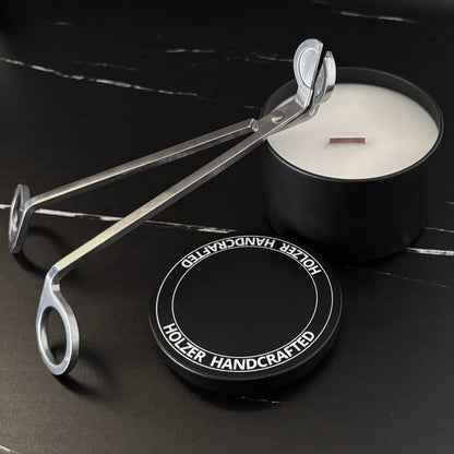 Candle Wick Trimmers, Brushed Silver Finish
