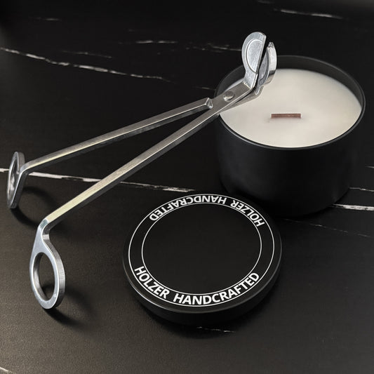 Candle Wick Trimmers, Brushed Silver Finish