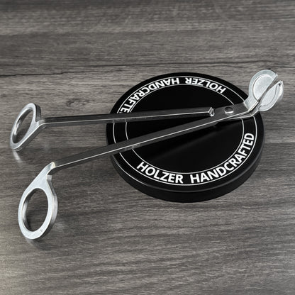 Candle Wick Trimmers, Brushed Silver Finish